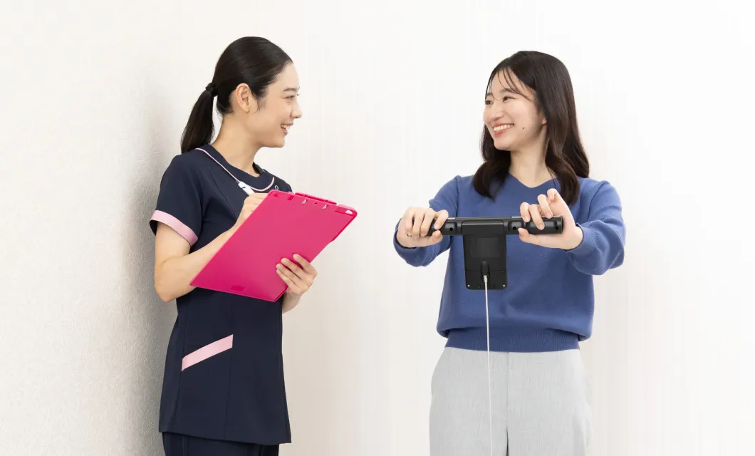 看護師や医師がサポート