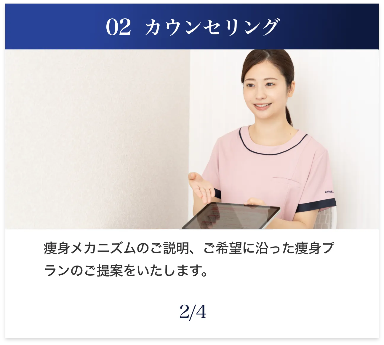 02 メンズエミナルのカウンセリング